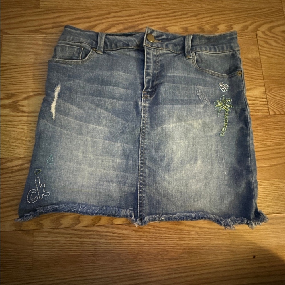 Jean Skirt